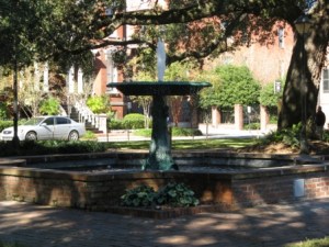 Lafayette Square Fountain, Savannah, GA