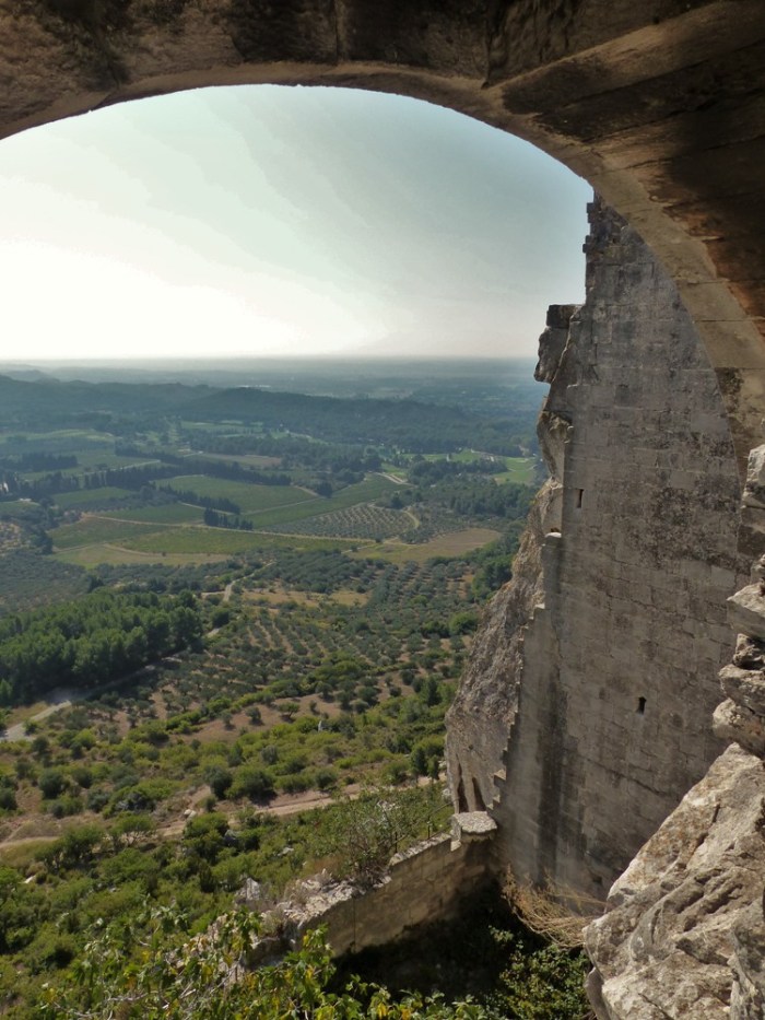 View from Chateau des Baux