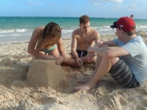 Building sandcastles