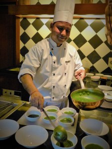 Chef Arun Kala at Ananda Spa