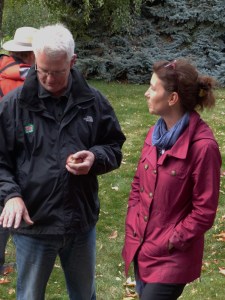 Jennifer Cockrall-King with Hank Markgraf