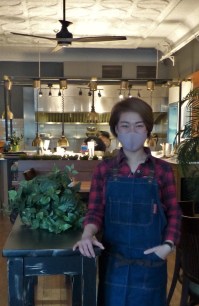 Chef Jinhee Lee at JinBar